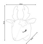 Stuffed Plush Animal Head - Image 5