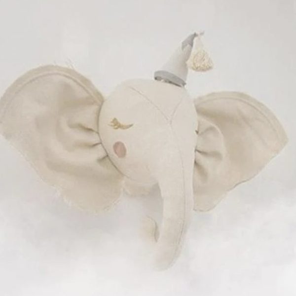 Stuffed Plush Animal Head