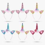 Glitter Metallic Unicorn Horn