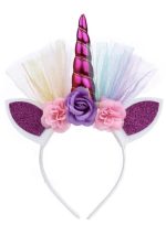 Glitter Metallic Unicorn Horn - Image 4