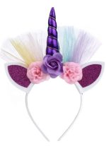 Glitter Metallic Unicorn Horn - Image 3