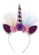 Glitter Metallic Unicorn Horn - Image 2