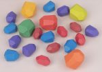 21PCS Wooden Balancing Stacking Stones Rocks - Image 3