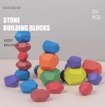 21PCS Wooden Balancing Stacking Stones Rocks