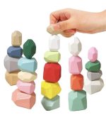 22PCS Wooden Balancing Stacking Stones Rocks