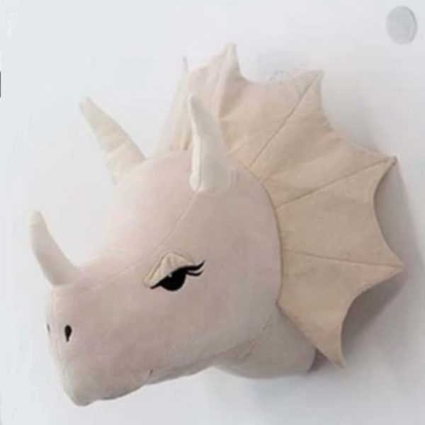 Stuffed Plush Animal Head