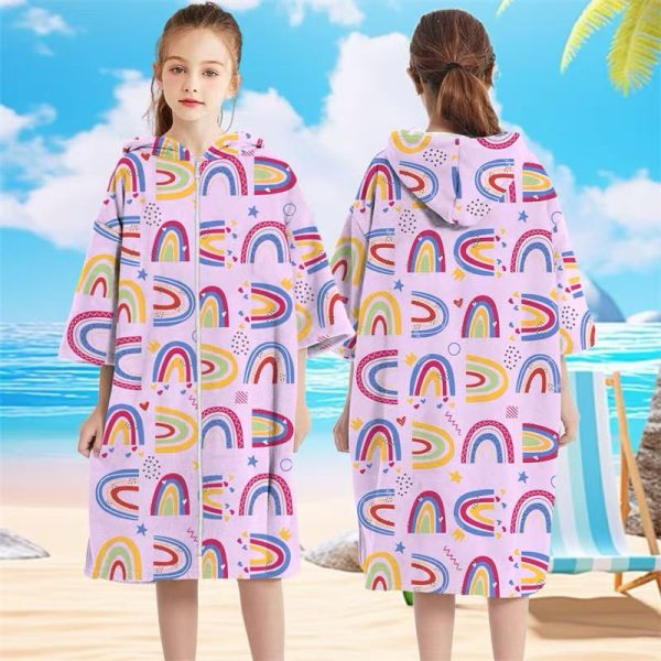 Poncho Towel With Zipper