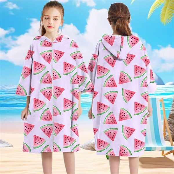 Poncho Towel With Zipper