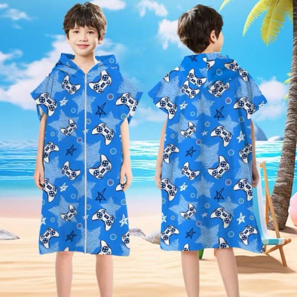 Poncho Towel With Zipper
