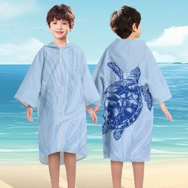 Poncho Towel With Zipper