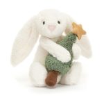 Bashful Bunny With Christmas Tree