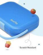 Bonfino ABS Bento Lunch Box-Blue With Handle - Image 6