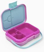 Bonfino ABS Bento Lunch Box-Pink With Handle - Image 9
