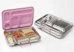 Bonfino Stainless Steel Bento Lunch Box-Pink - Image 9