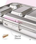 Bonfino Stainless Steel Bento Lunch Box-Pink - Image 7