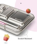 Bonfino Stainless Steel Bento Lunch Box-Pink - Image 6