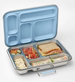 Bonfino Stainless Steel Bento Lunch Box-Blue - Image 7