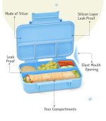 Bonfino Tritan Bento Lunch Box-Light Blue - Image 3