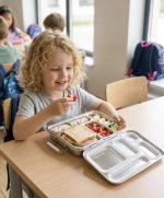 Bonfino Stainless Steel Bento Lunch Box-Gray - Image 9