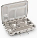 Bonfino Stainless Steel Bento Lunch Box-Gray - Image 2