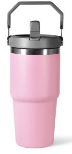 Beverage bottle (20oz) 600ml-Pink - Image 3